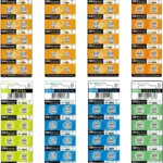 80 Assorted Super Alkaline Button Batteries Coin Cell Set Watch Calculator AG