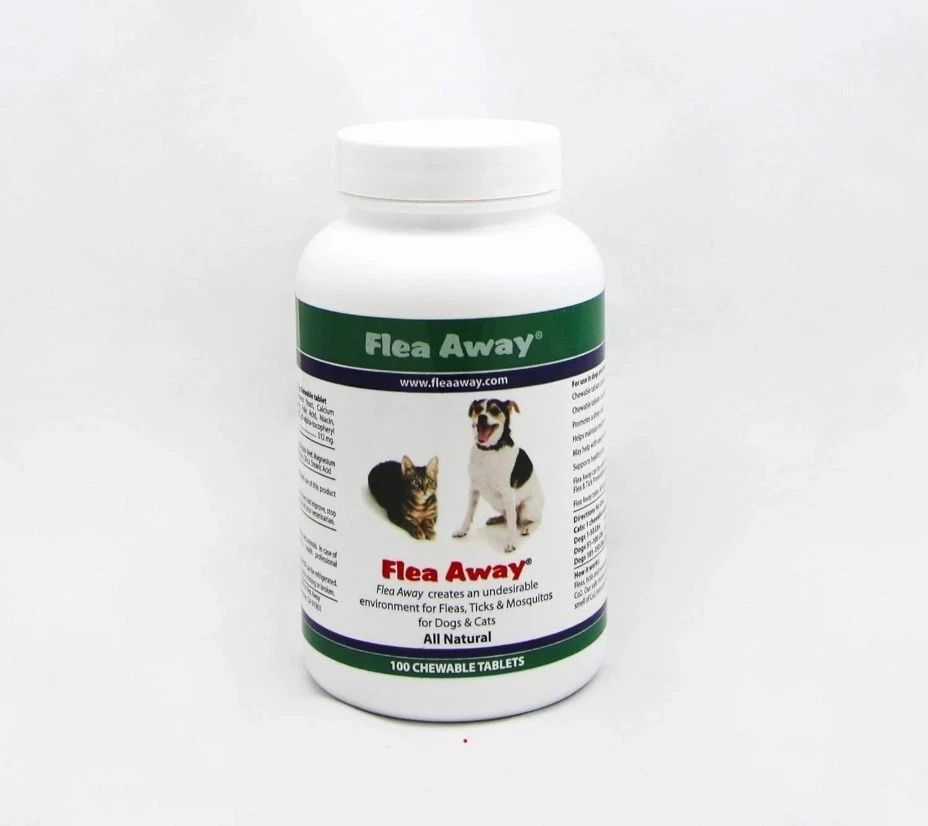 s-l1600-30.webp Flea Away Dog Cat Flea Tick Supplement Natural Chewable 100 Count - Image 1