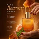 Unisex Eau de Parfum 100ml 3.4oz Warm Honey Oud Amber Woody Fragrance - Image 4