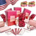 Women's Perfume Pink Butterfly Bottle Sweet Tropical Floral Fragrance Gift