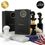 Men's Eau de Parfum 100ml Warm Amber Vanilla Woody Spicy Fragrance