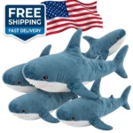 23.5in Giant Shark Plush Toy Pillow Stuffed Animal Soft Cushion Kids Gift (71 ch