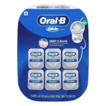 Oral B Glide Bacteria Defense Floss Advanced Floss 6 pks ( total 288.7YD )  NEW!