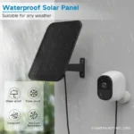 3.2W Solar Panel for Security Camera Compatible with Arlo Pro/Pro 2, Waterpro... - Image 3