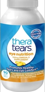 TheraTears Eye Nutrition 1200mg Omega-3 Softgels – Advanced Vision Support – 90 - Image 3
