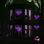 Bstge Halloween Window Lights, 2 Pack LED Waterproof Timer Indoor Decor 2Bats - Image 6